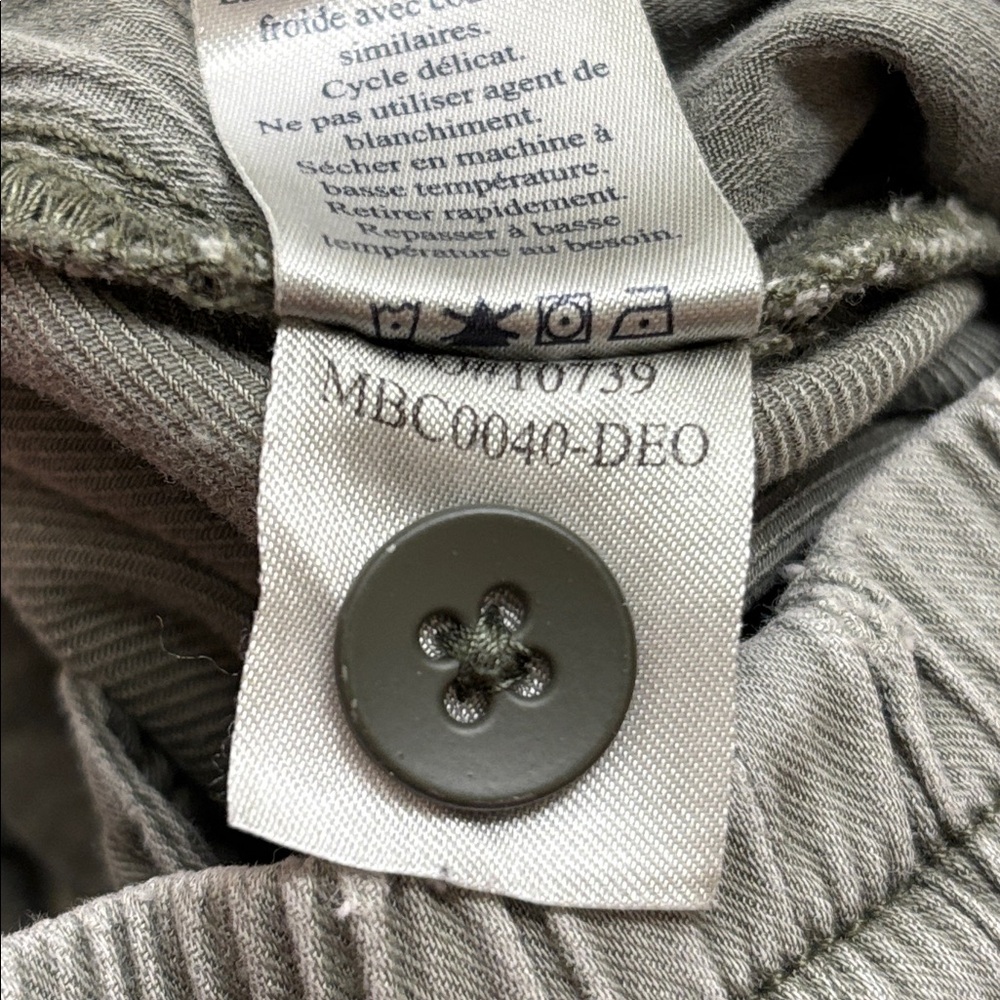 FAHERTY Essential Drawstring Pants Green Medium - image 13